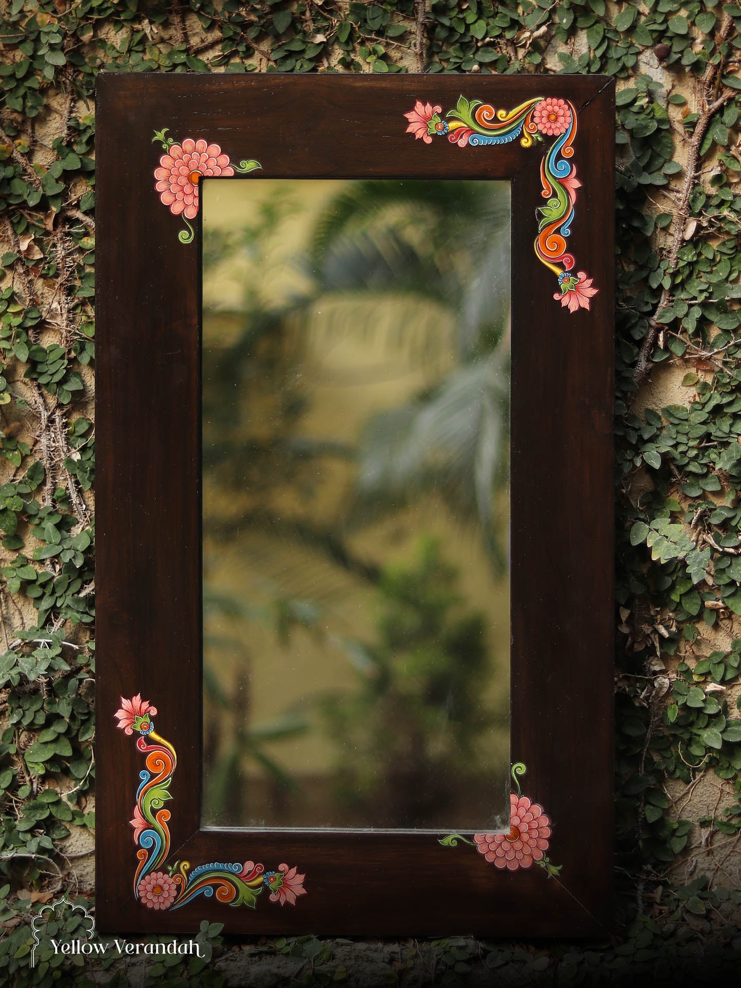 DIY Painted Mirror Frames