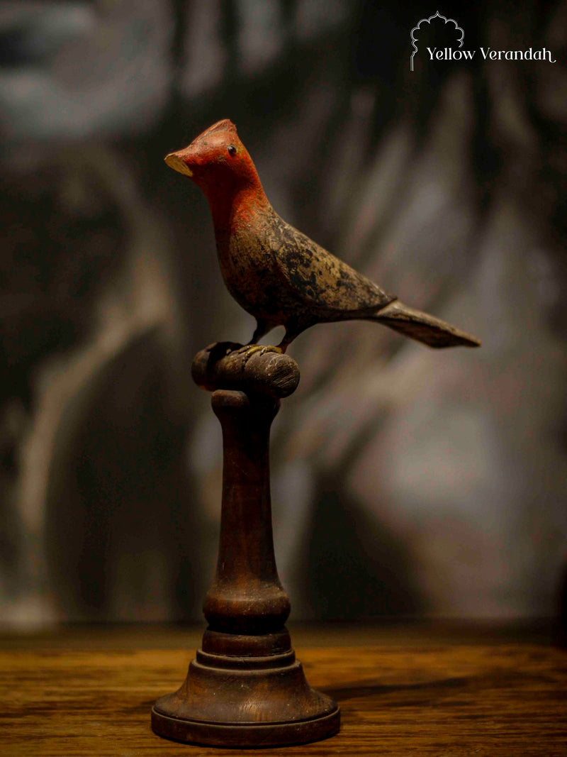 Antique Wooden Bird