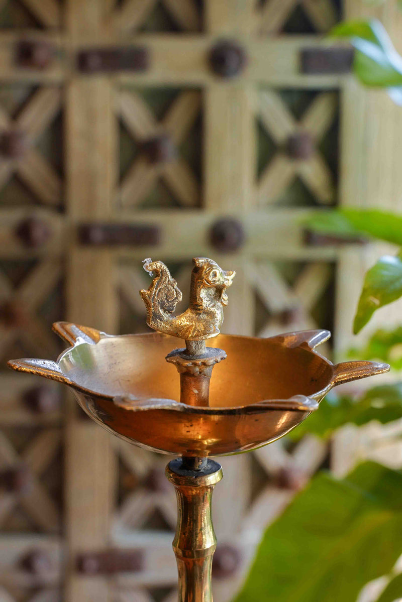 Vintage Brass Lamp Diya