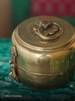 Vintage Brass Paan Box (Single)