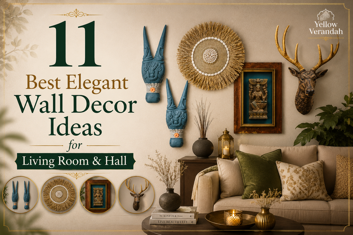 11 Best Elegant Wall Decor Ideas for Living Room & Hall