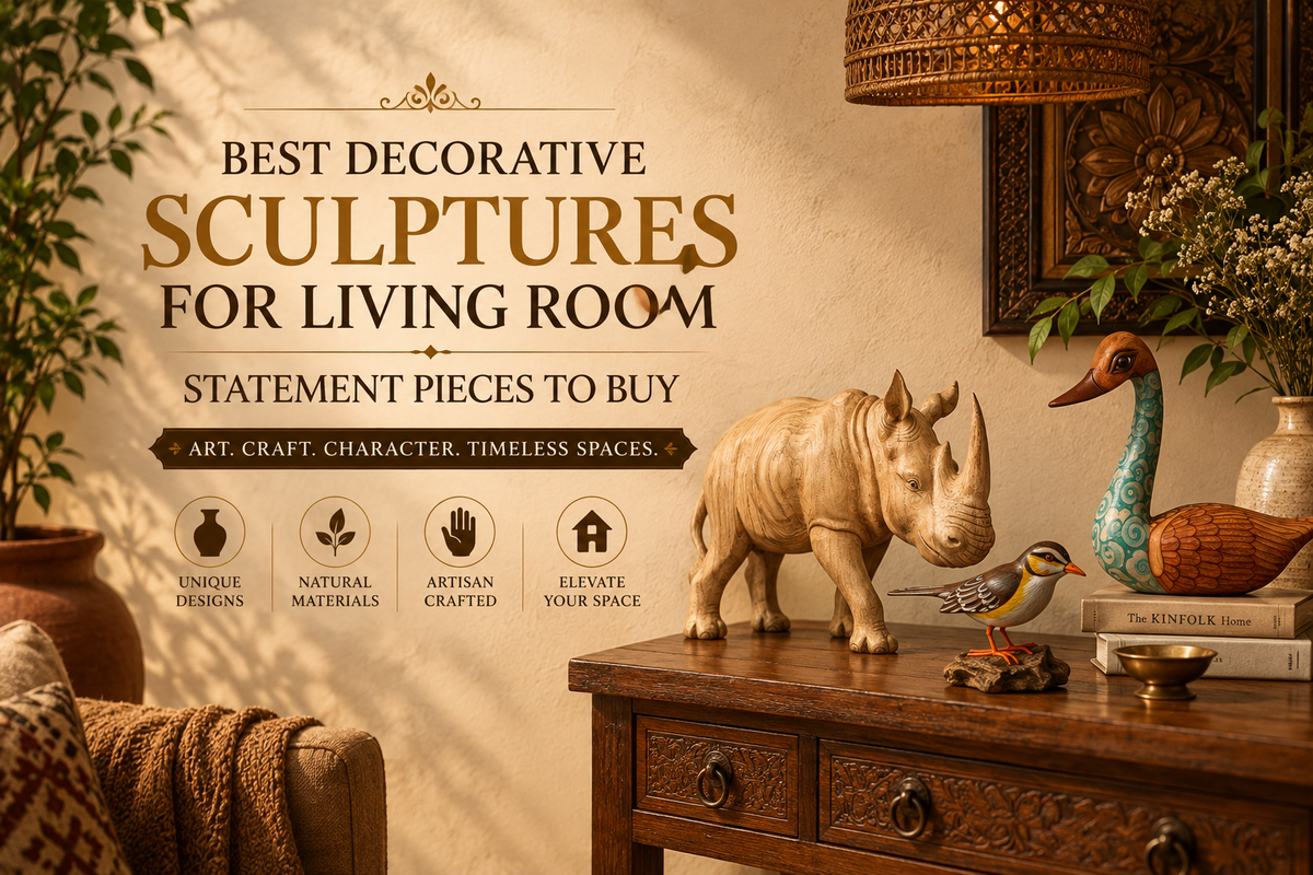 Best Decorative Sculptures for Living Room: 12 Statement Pieces to Buy