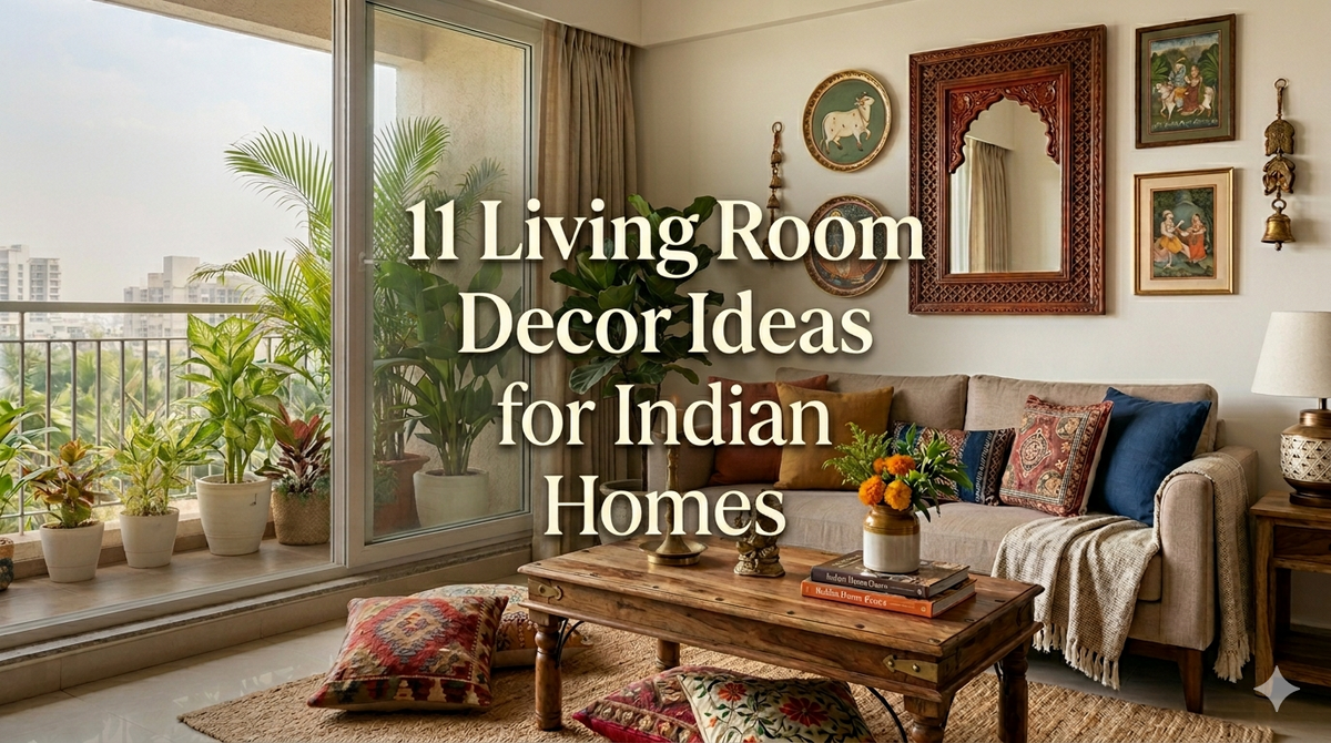 11 Living Room Decor Ideas for Indian Homes