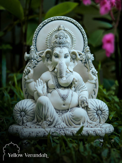 Marble Dust Sculpture - Ganesha