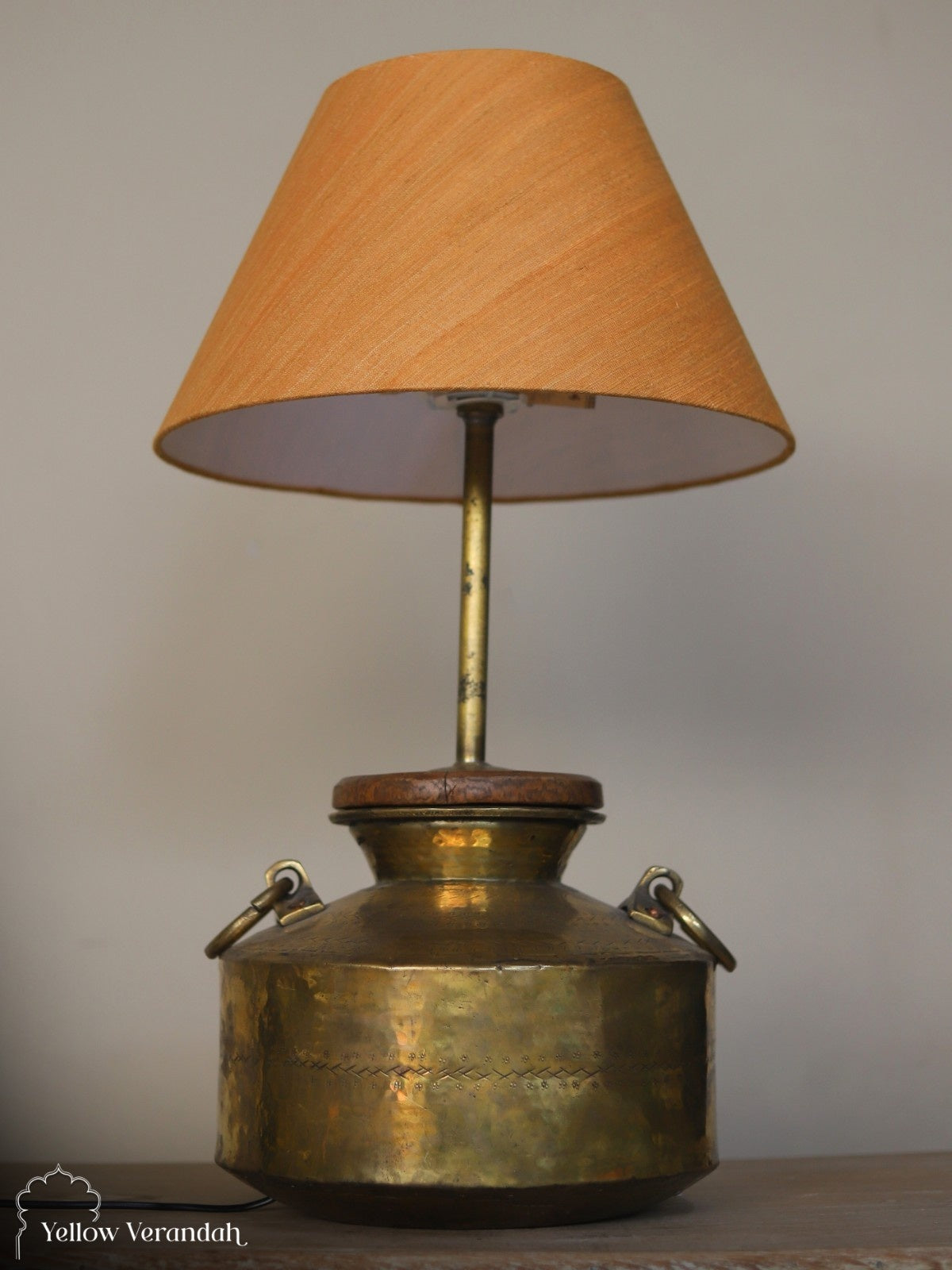Vintage Brass Table Lamp