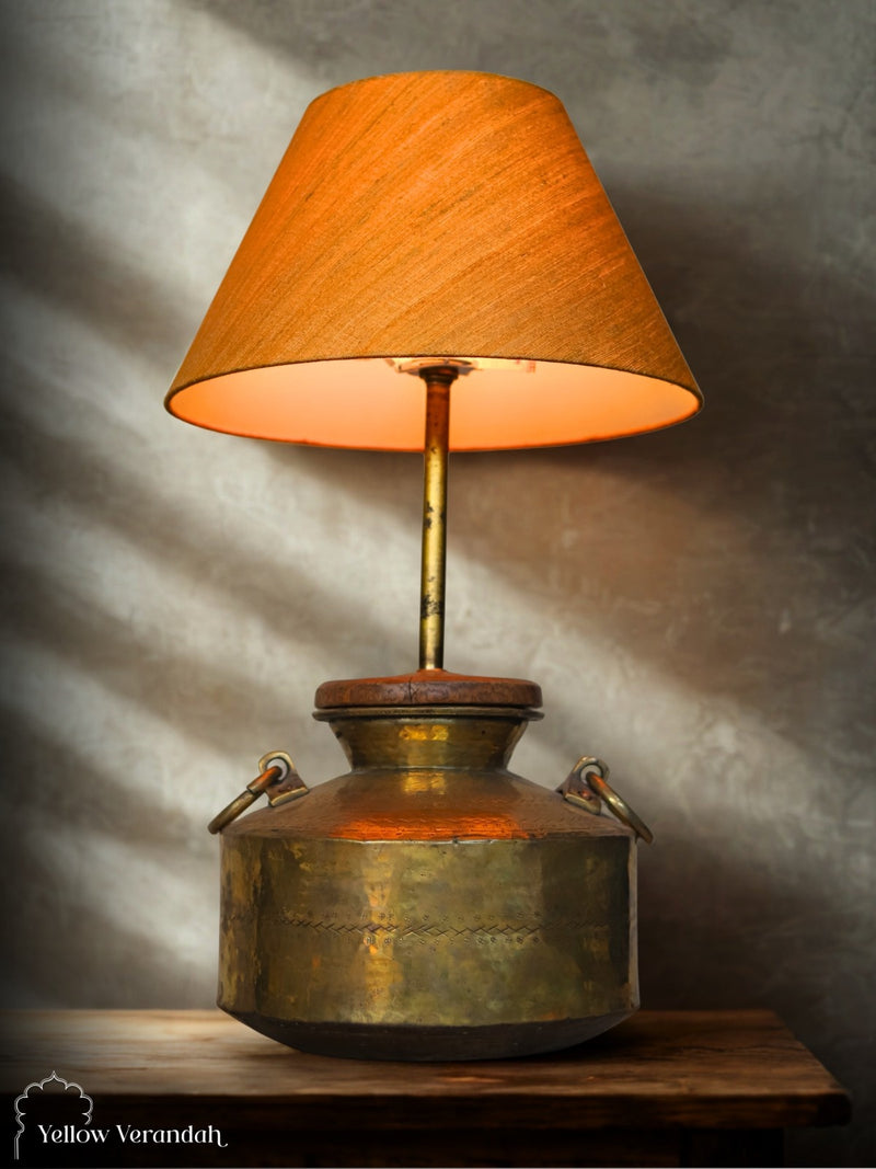 Vintage Brass Table Lamp