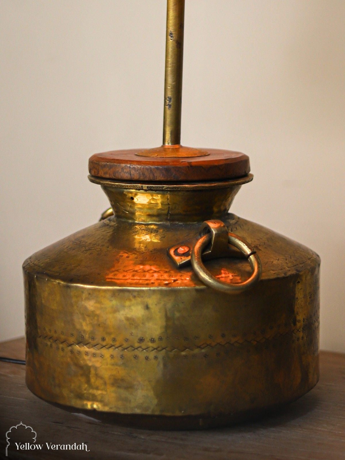 Vintage Brass Table Lamp
