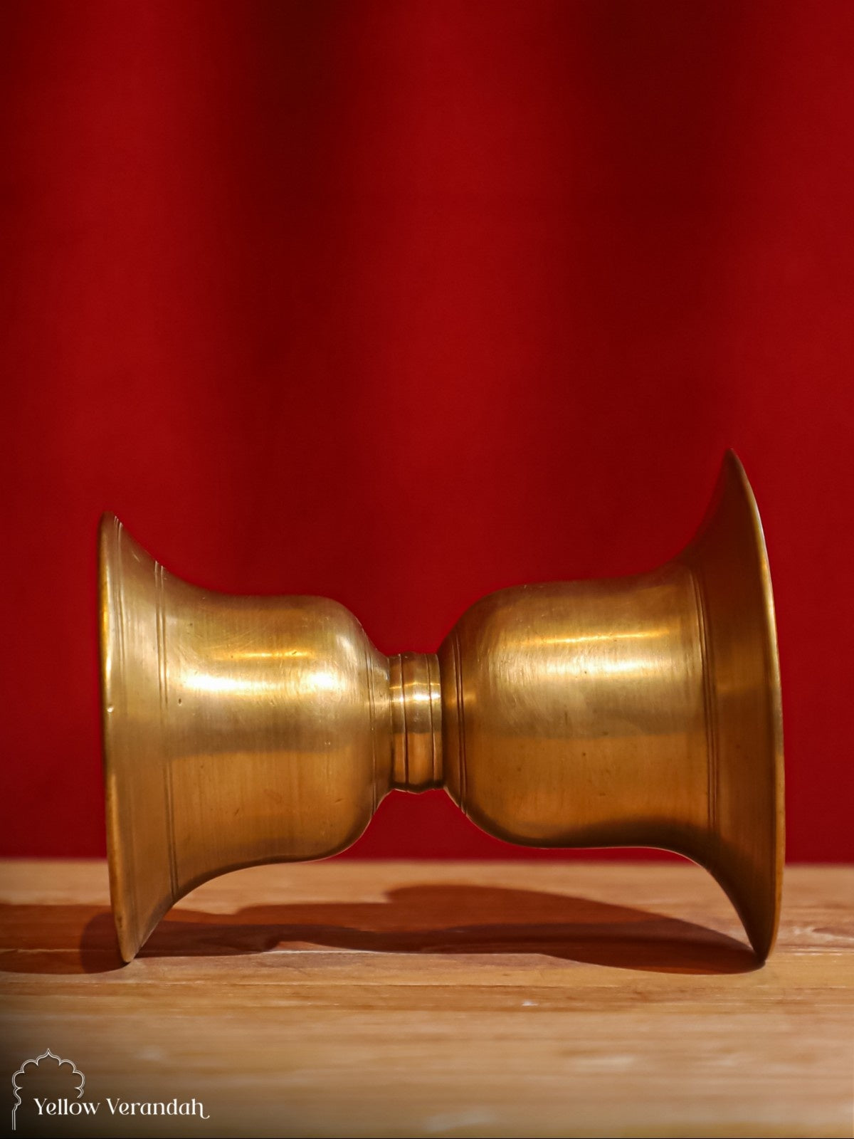 Vintage Brass Candle Stand