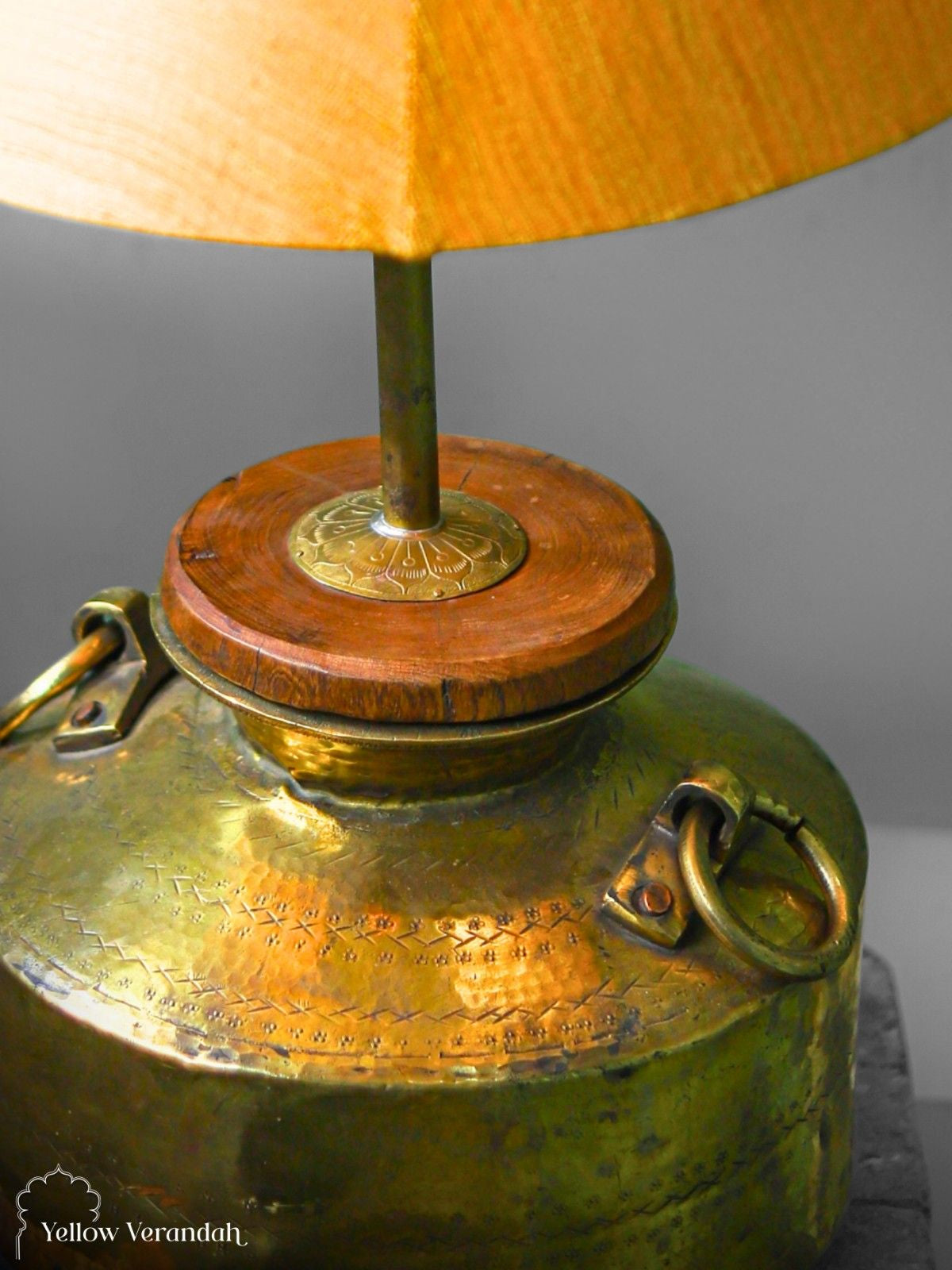 Vintage Brass Table Lamp