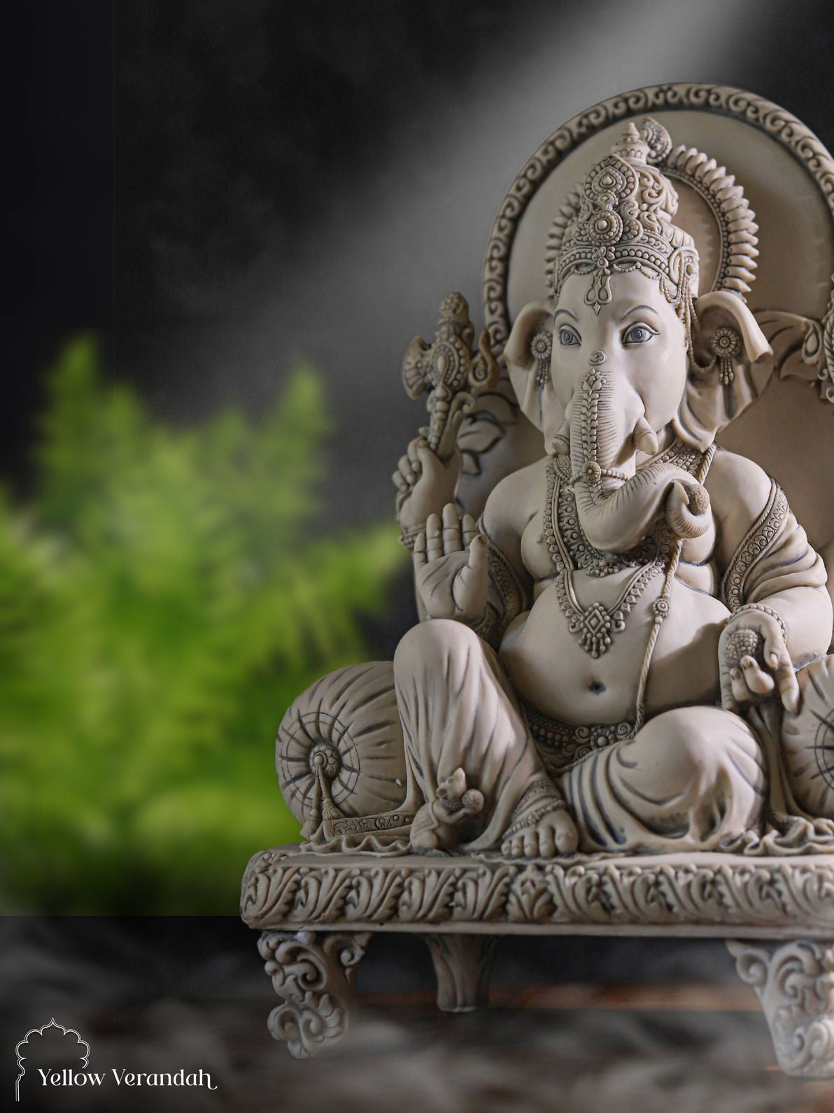 Ganesha Sculpture - Marble God Statue