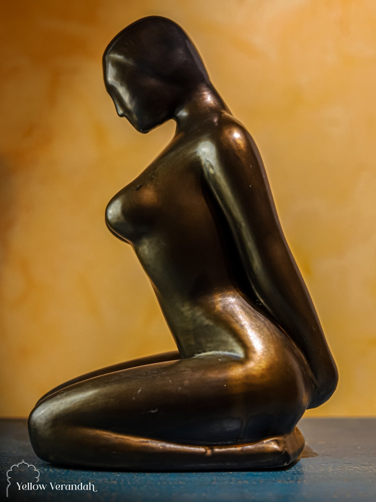 Ceramic Lady Figurine Table Artefact