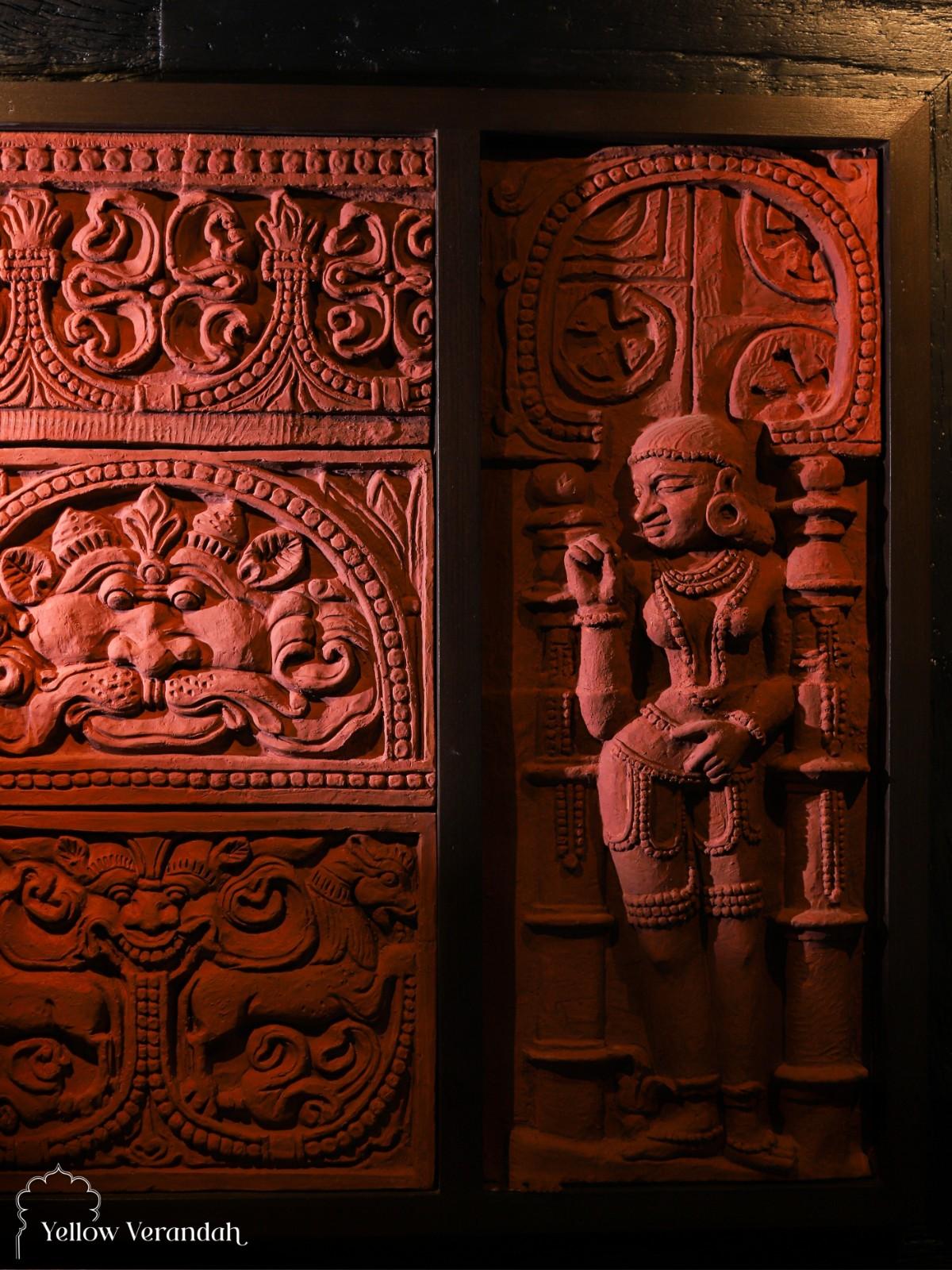 Bengal Terracotta Sculpture Frame