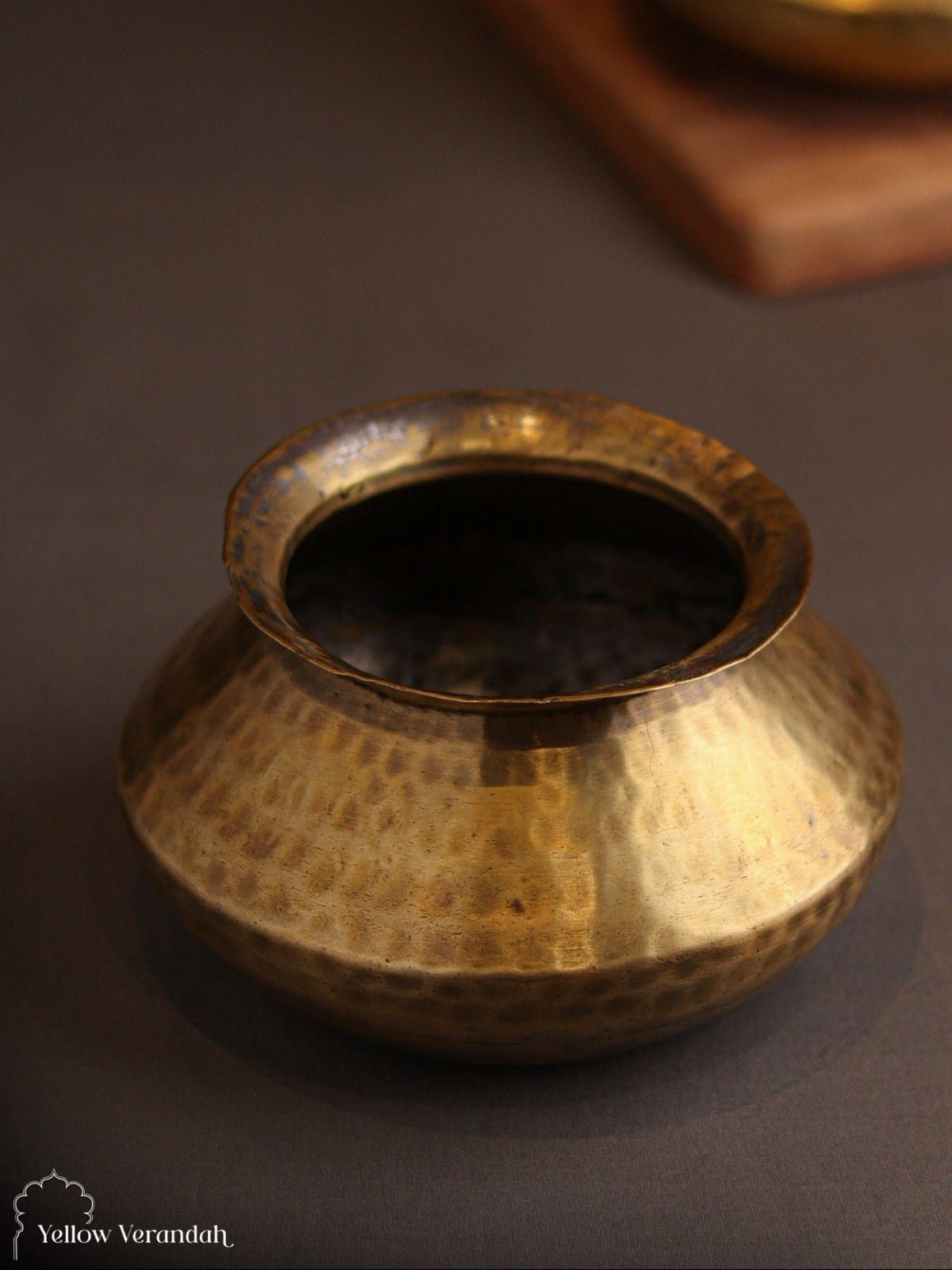 Vintage Brass Pot