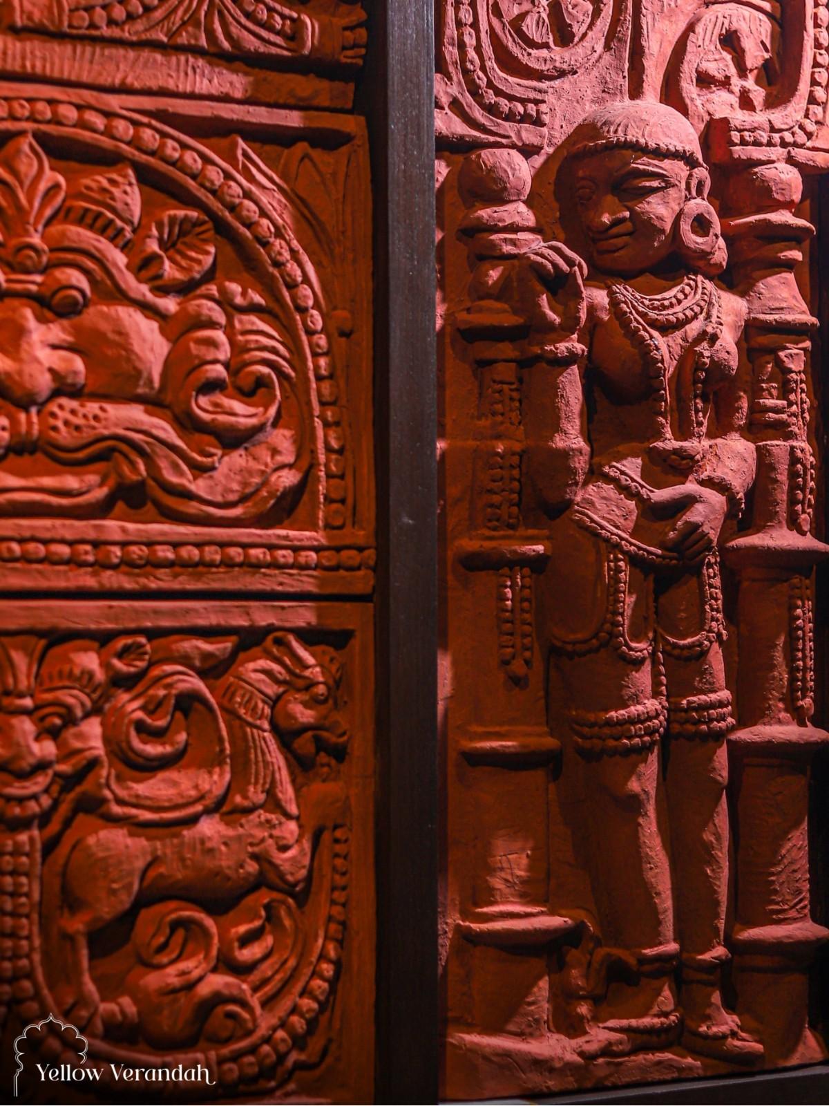 Bengal Terracotta Sculpture Frame