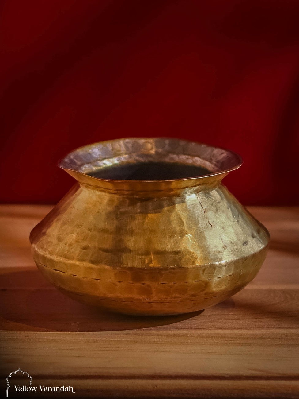 Vintage Brass Pot