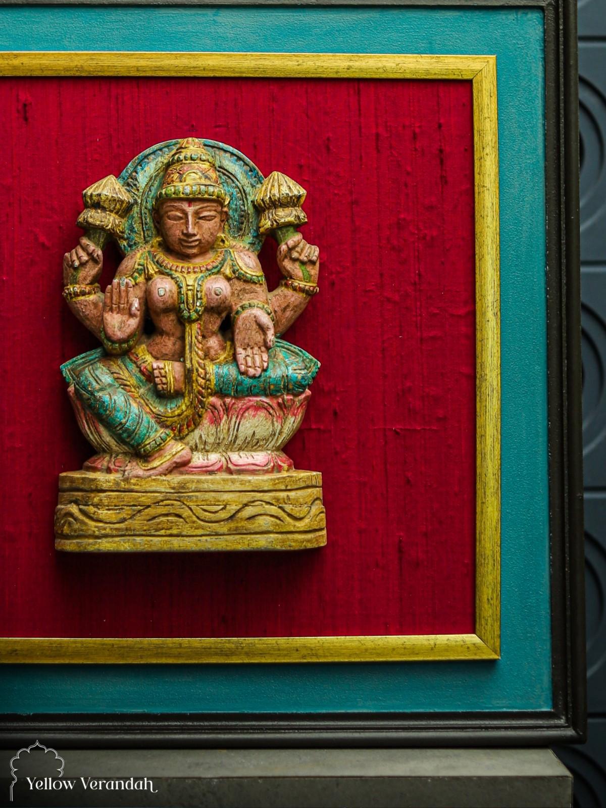 Goddess Lakshmi Wall Frame