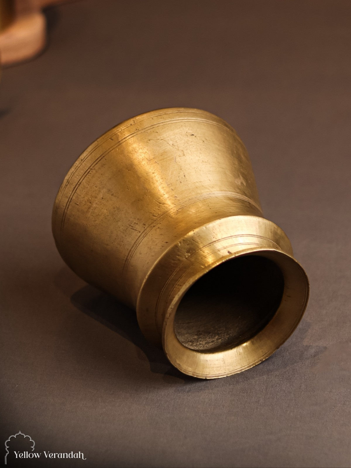 Vintage Brass Flower Vase