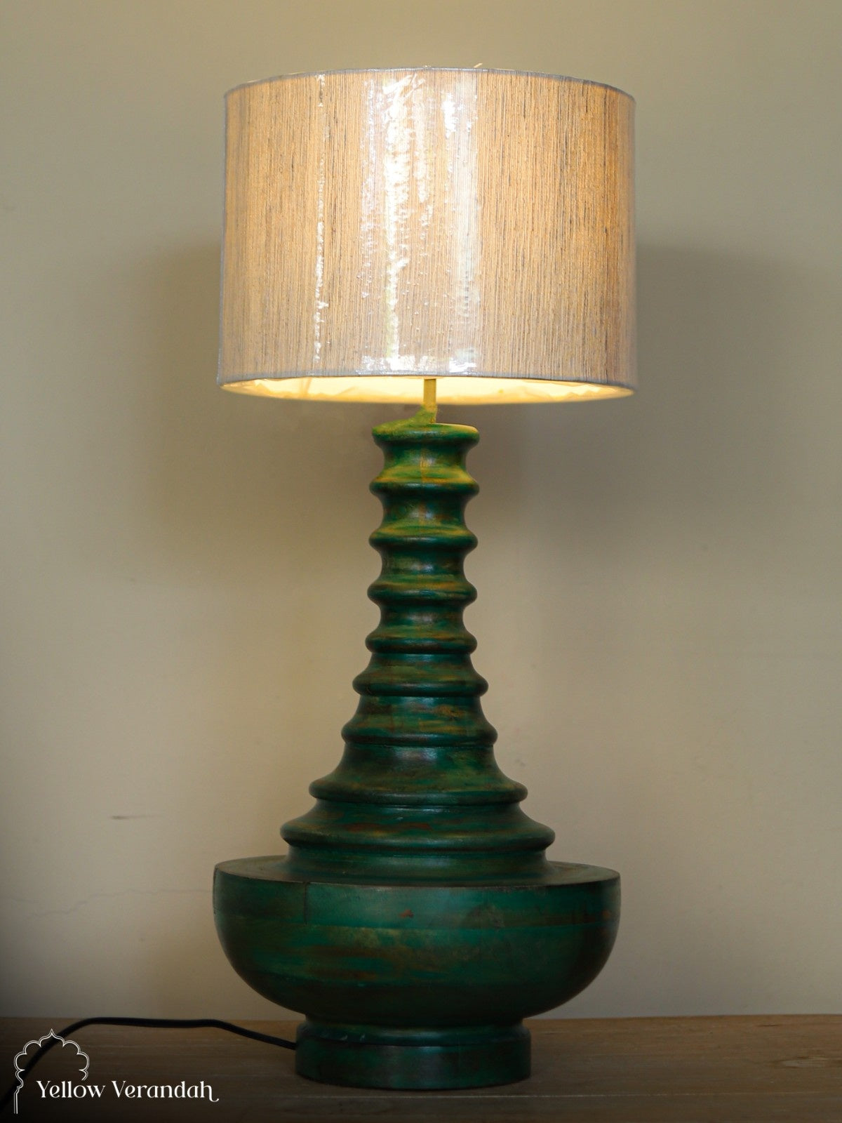 Wooden Aura Table Lamp