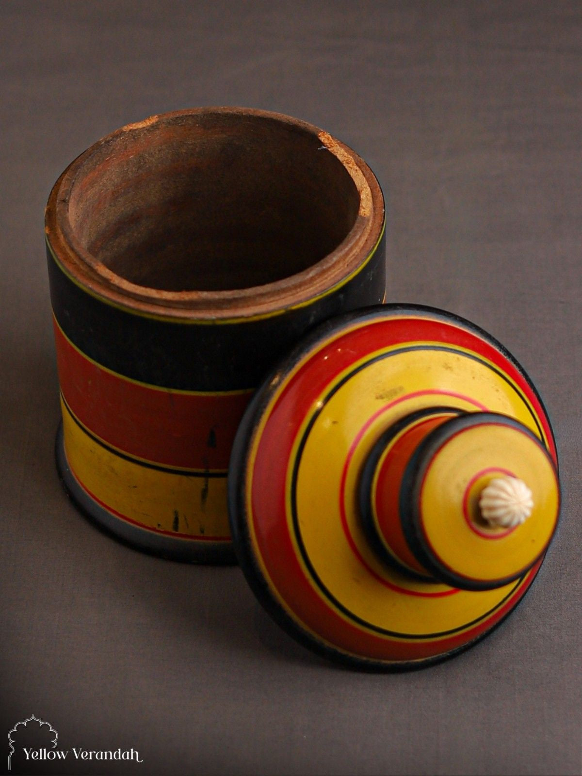 Vintage Wooden Trinket Box
