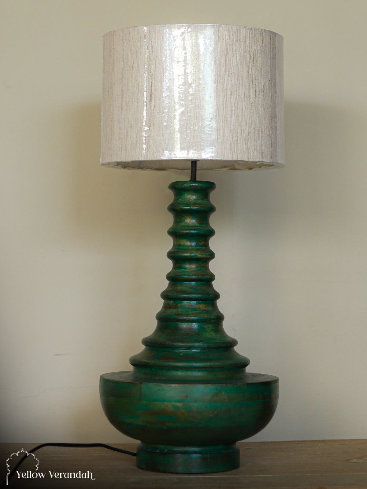 Wooden Aura Table Lamp