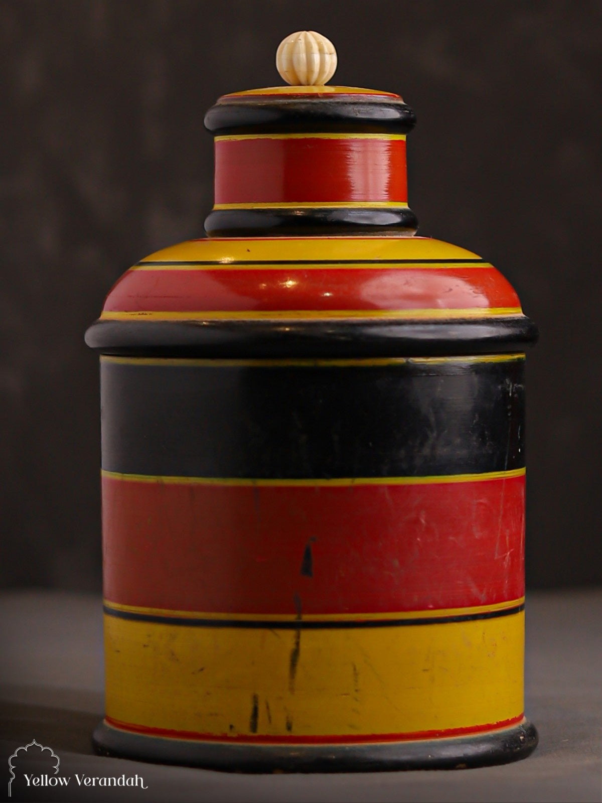Vintage Wooden Trinket Box