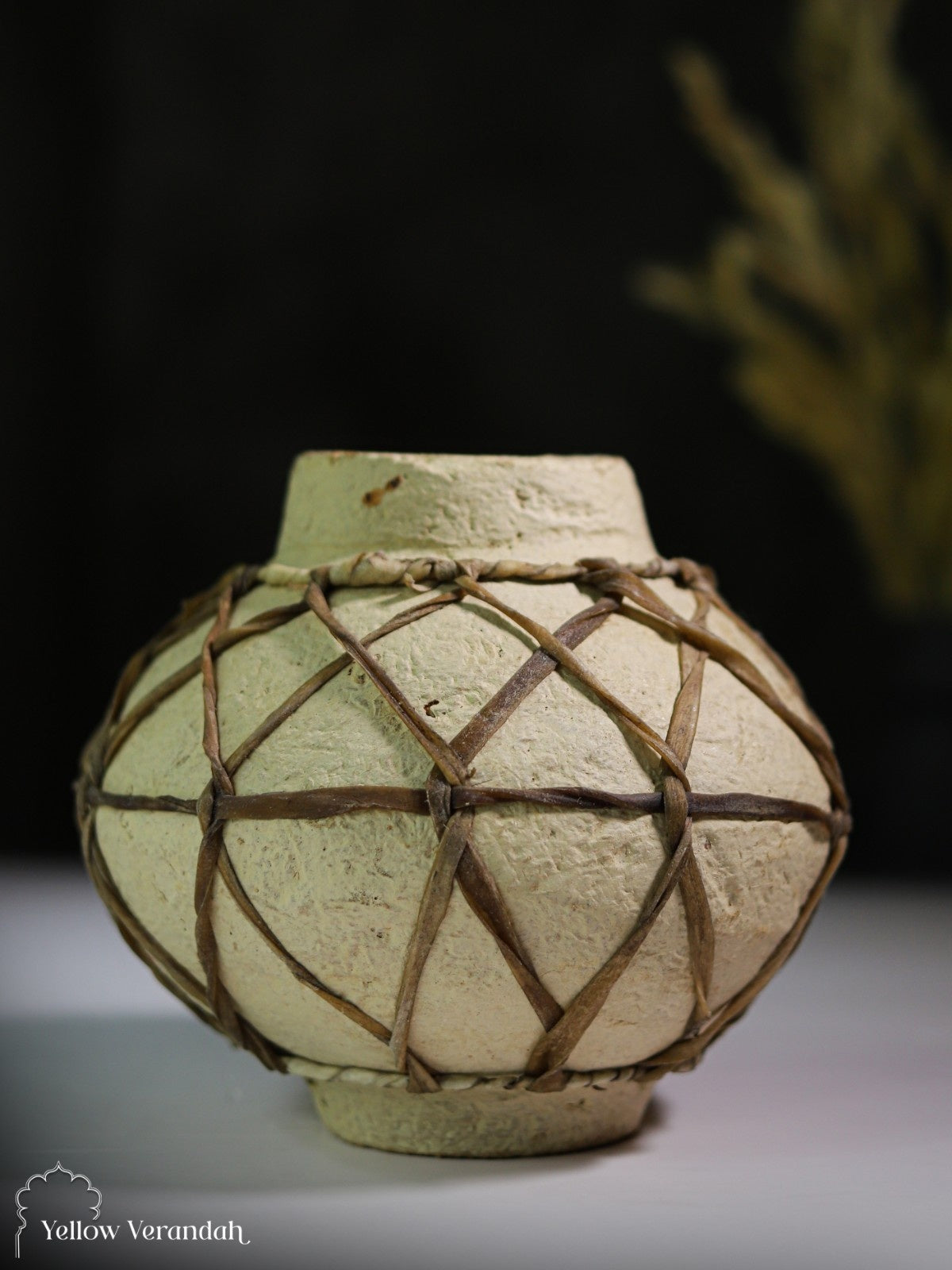 Paper Mache Decorative Pot Vase