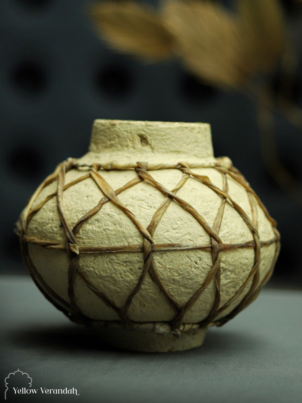 Paper Mache Decorative Pot Vase