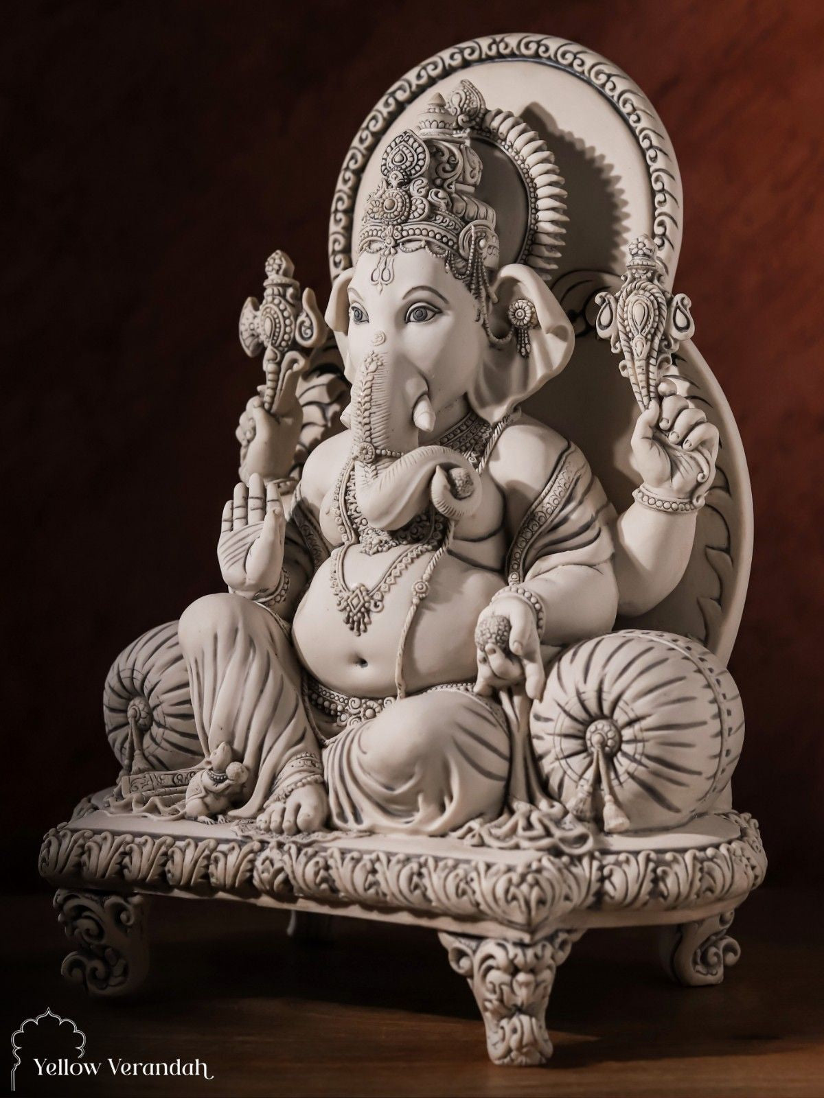 Ganesha Sculpture - Marble God Statue