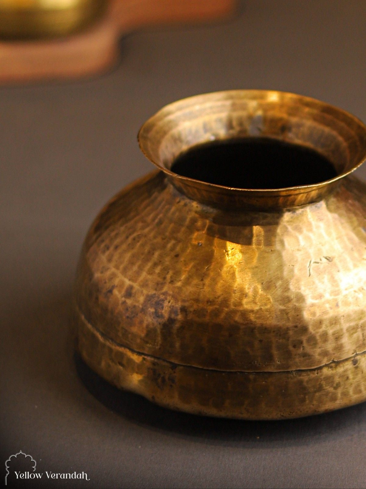 Vintage Brass Pot