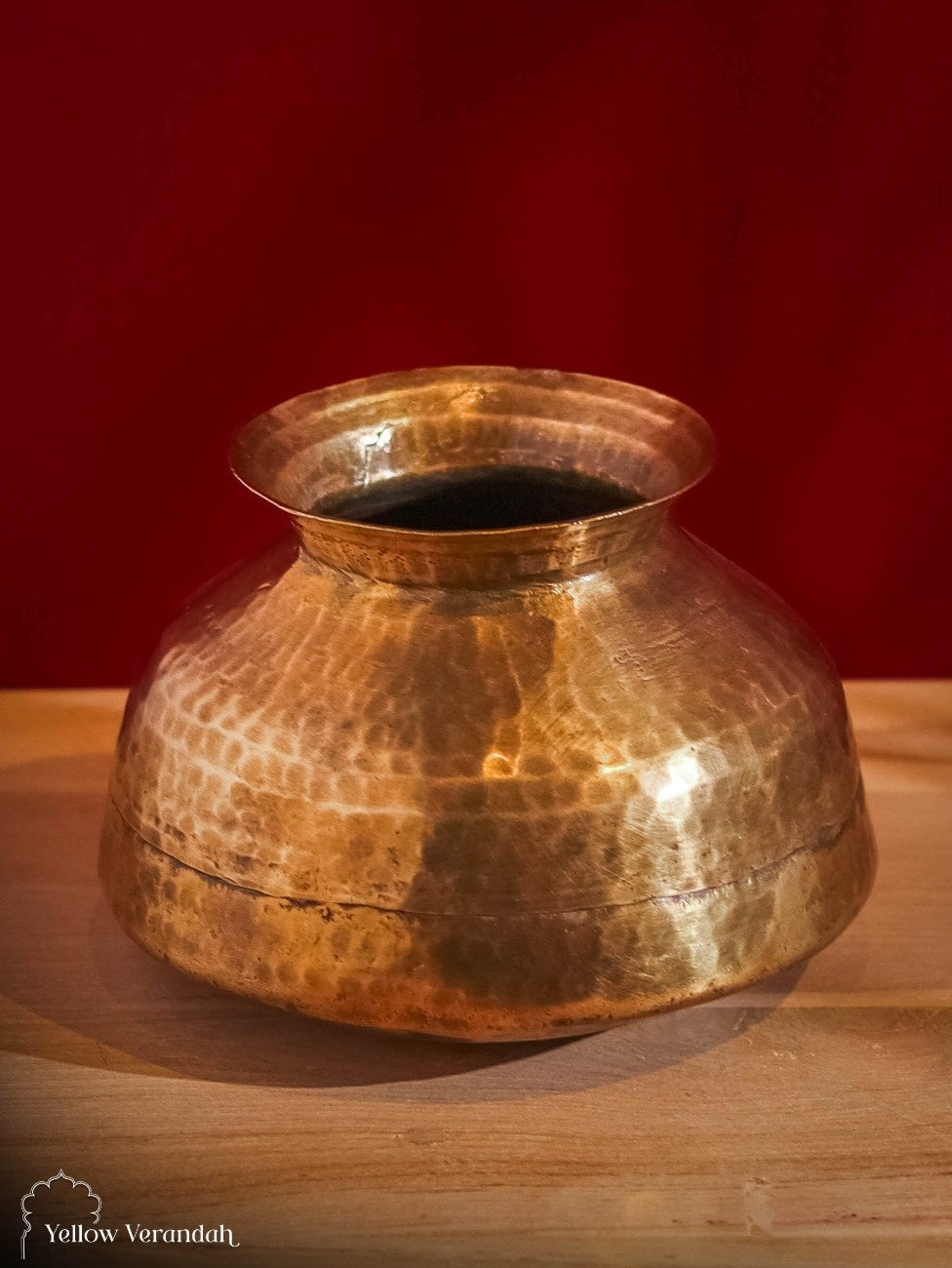 Vintage Brass Pot
