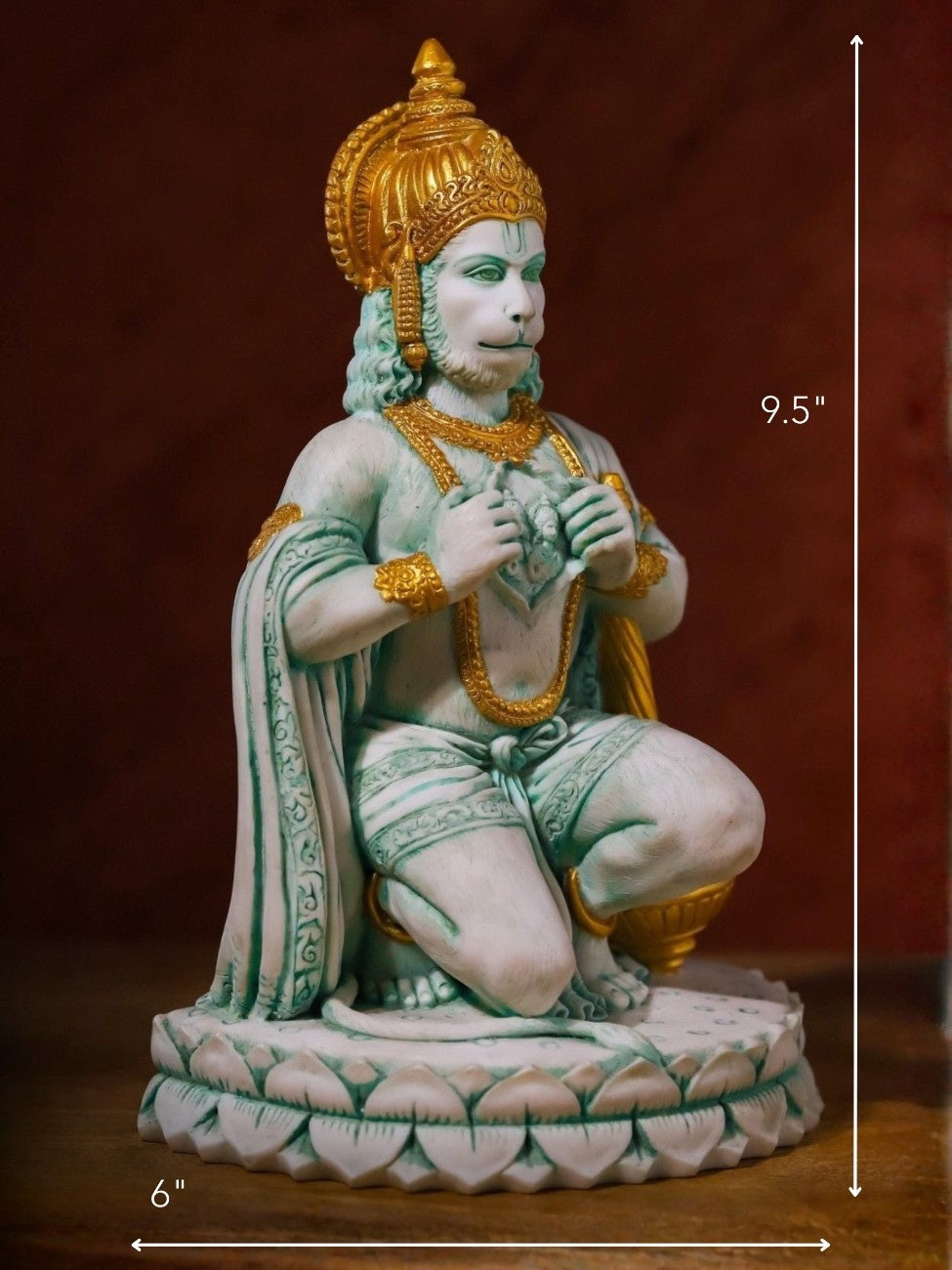 Hanuman Sculpture - Marble God Statue