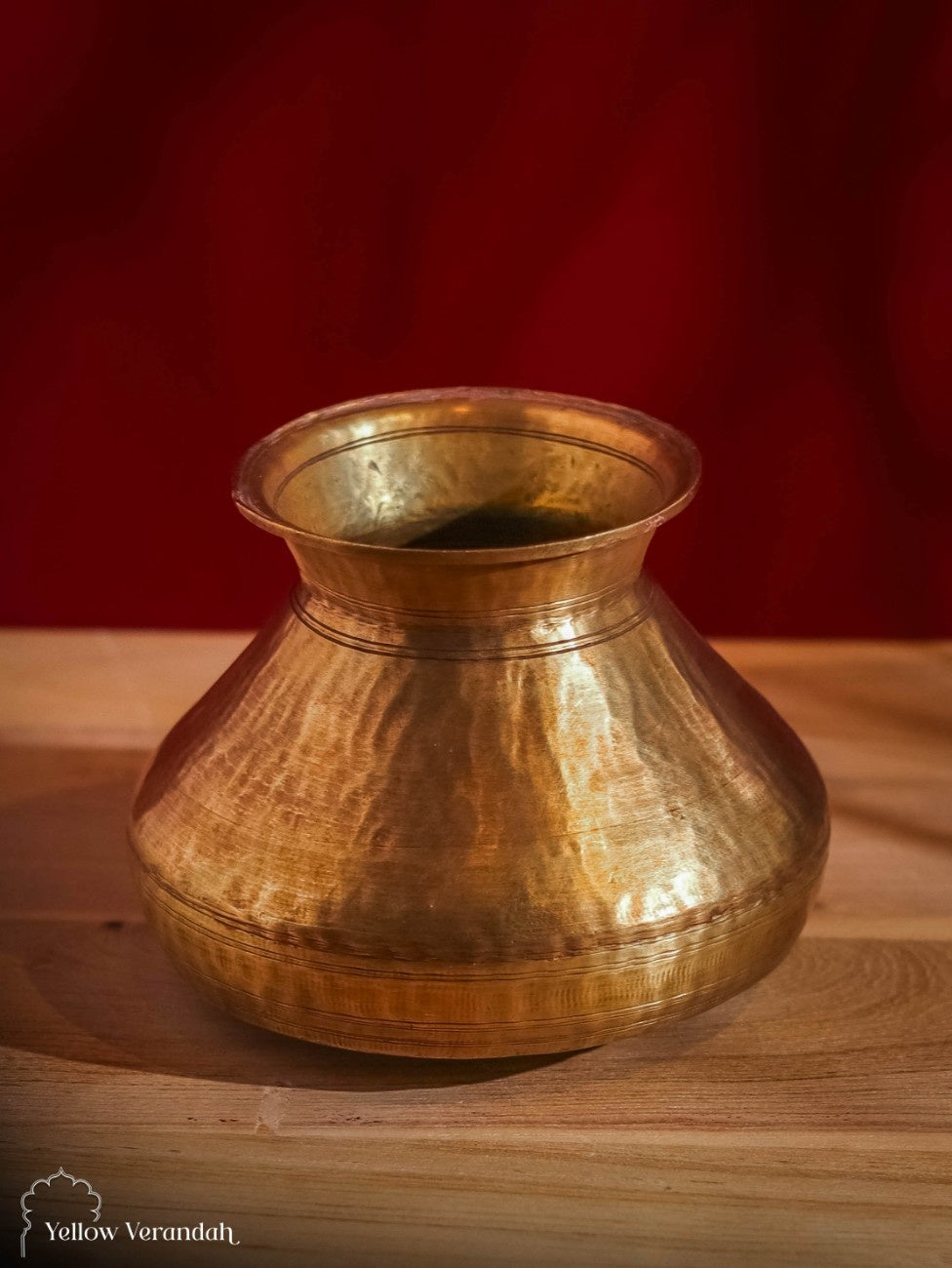 Vintage Brass Pot