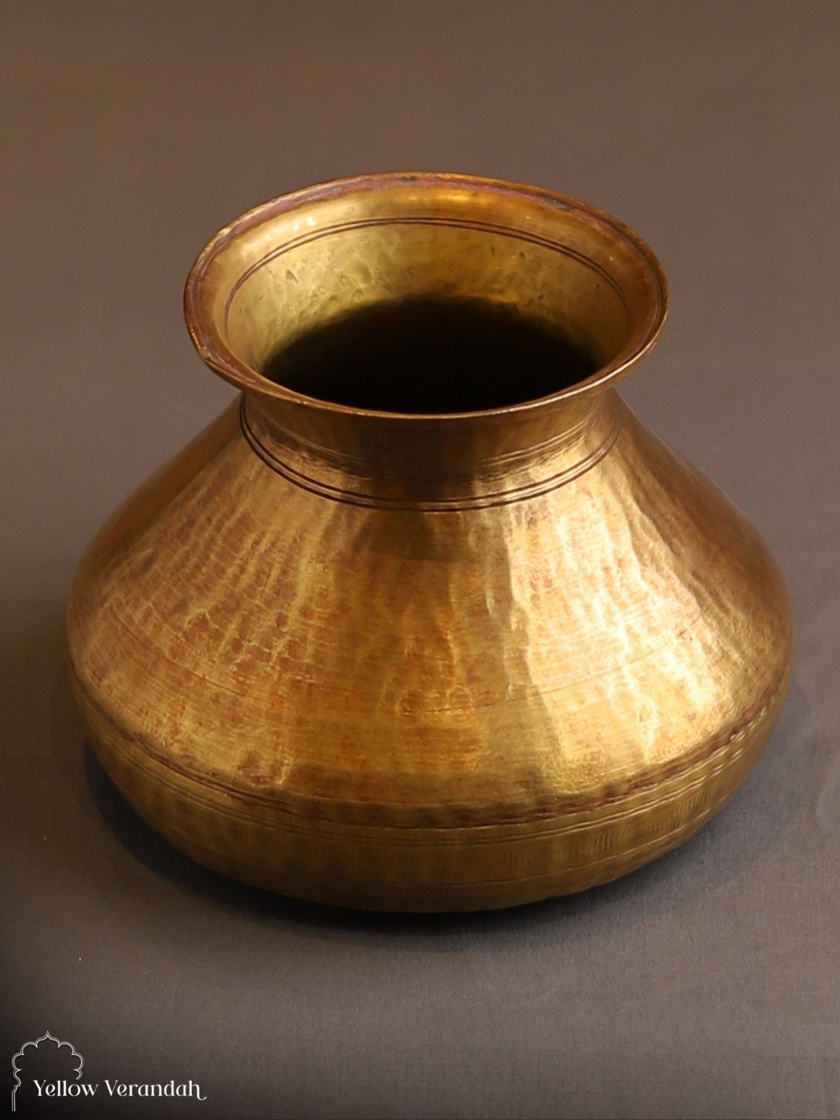 Vintage Brass Pot