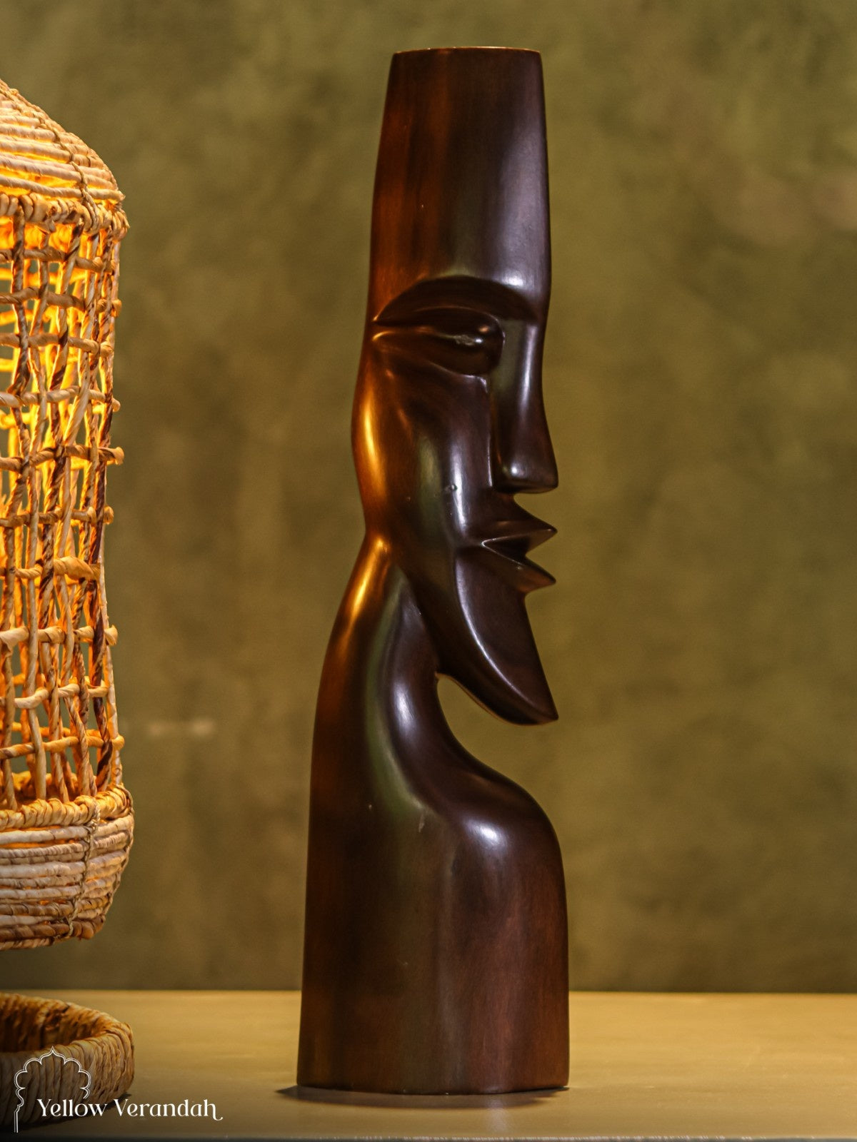 Wooden Human Sculpture Artefact