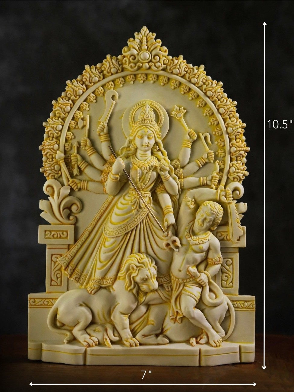 Durga Maa Sculpture - Marble God Statue