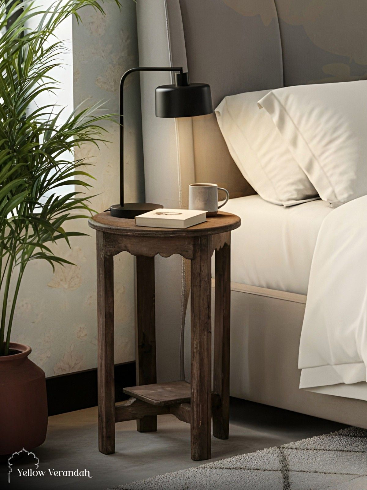 Wooden Vintage Side Table