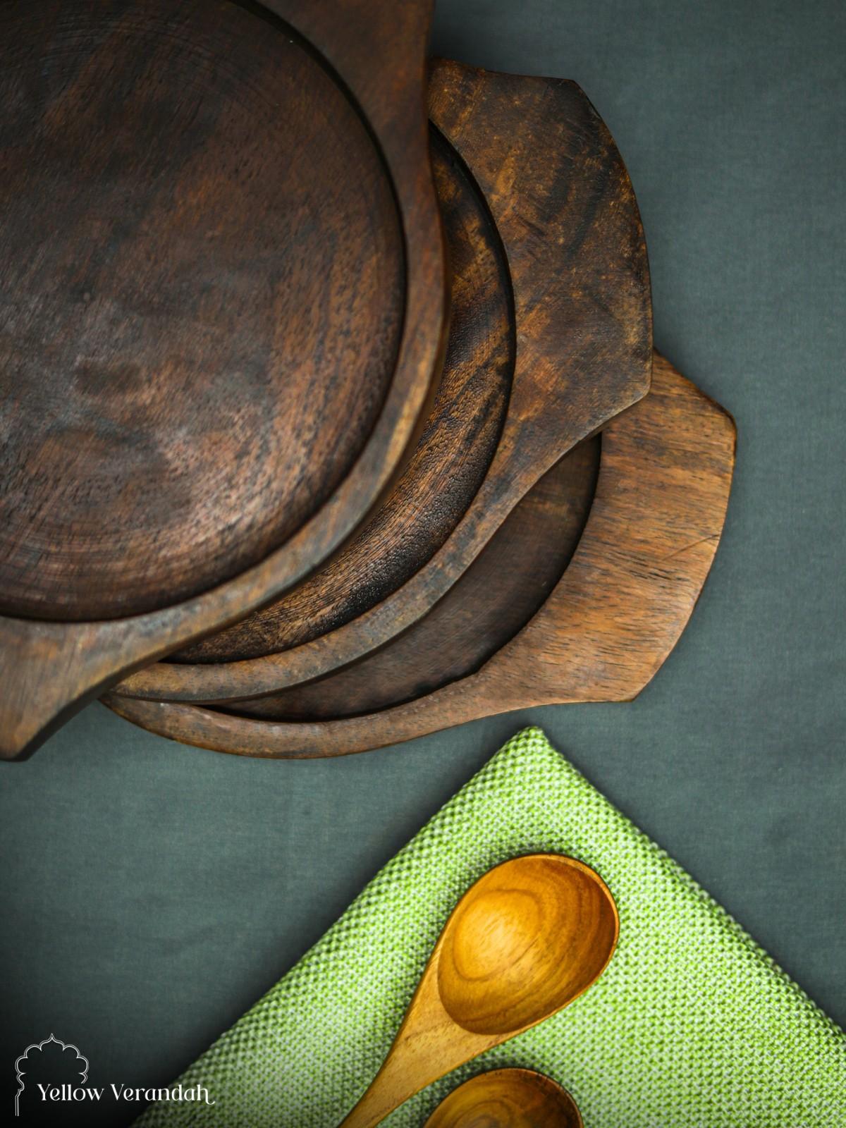 Wooden Serving Platter Tray