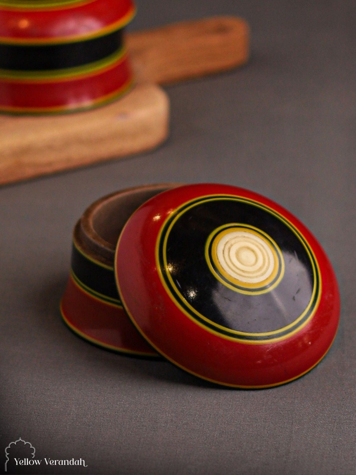 Vintage Wooden Trinket Box