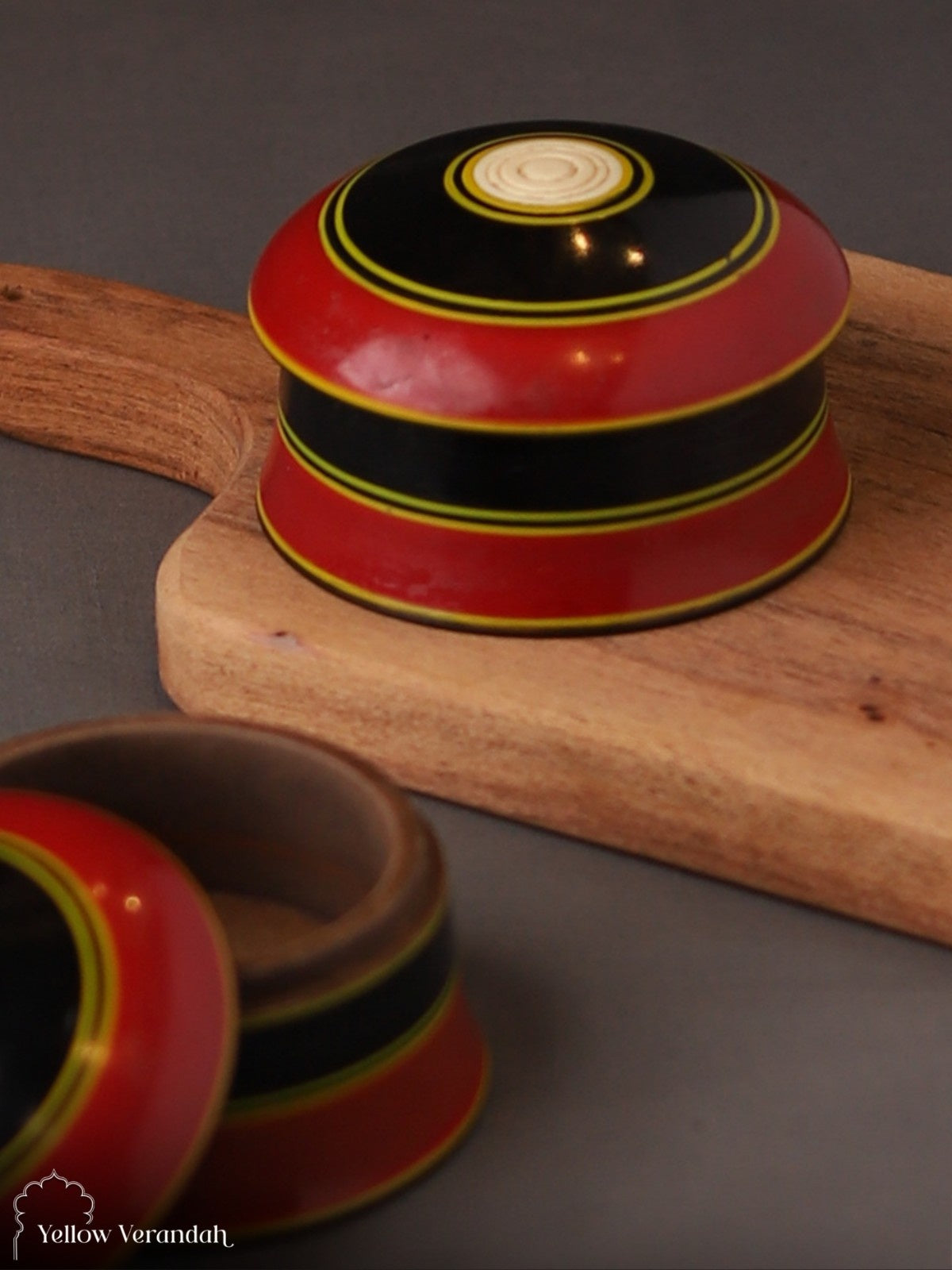 Vintage Wooden Trinket Box