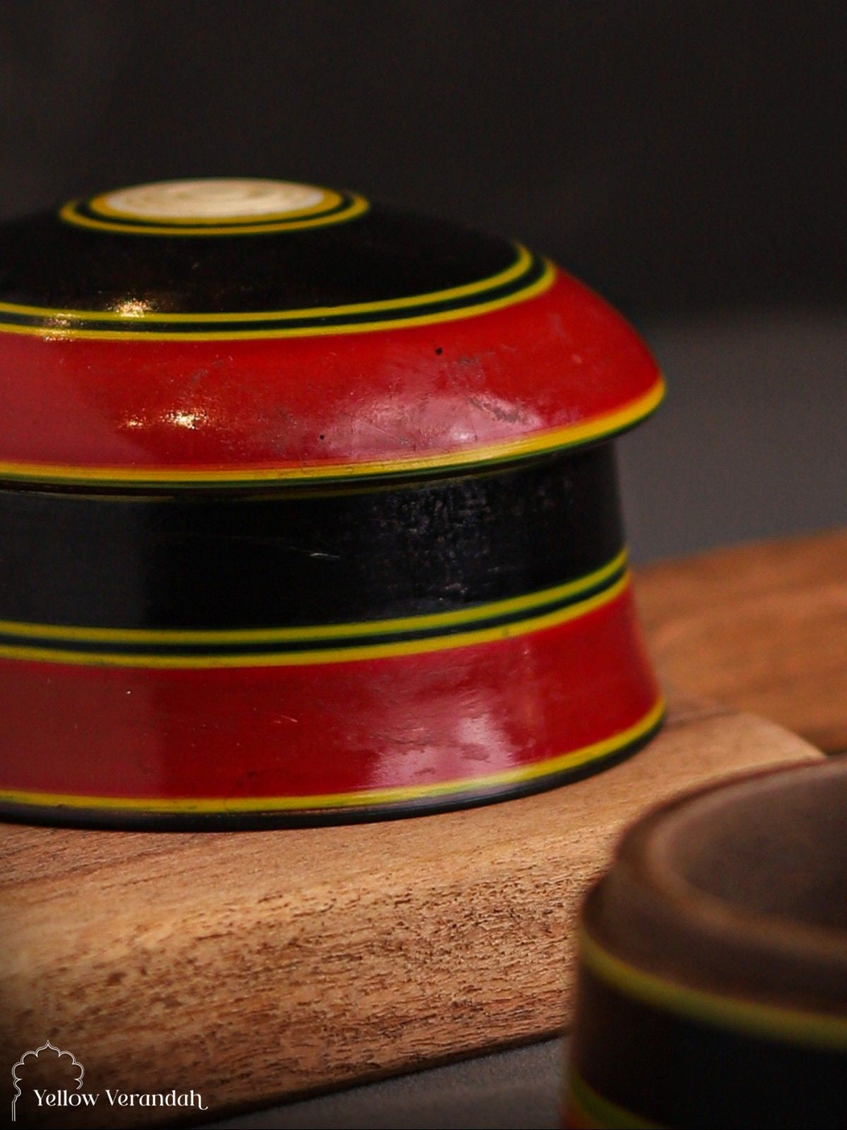 Vintage Wooden Trinket Box