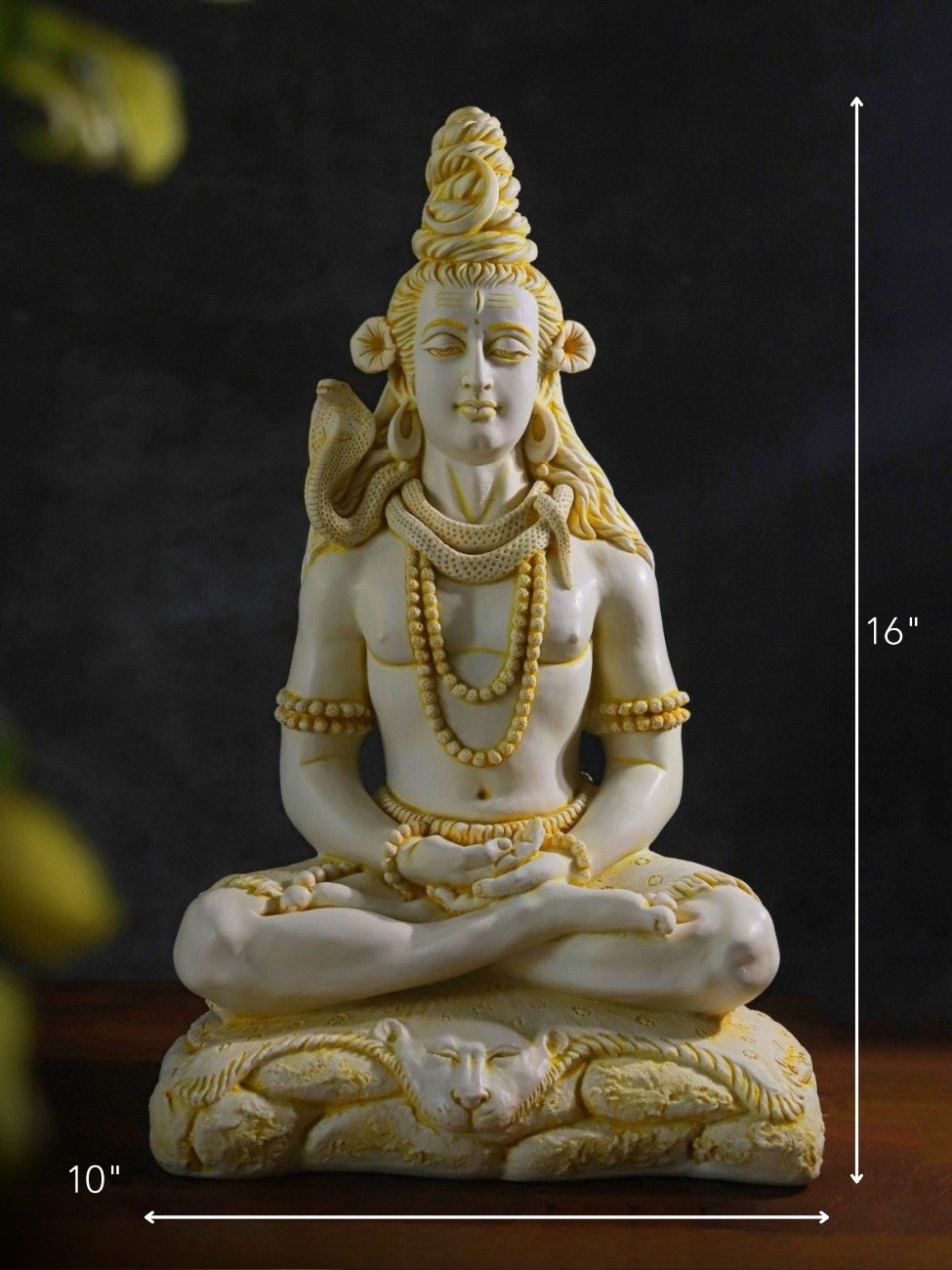 Shiva Sculpture - Marble God Statue