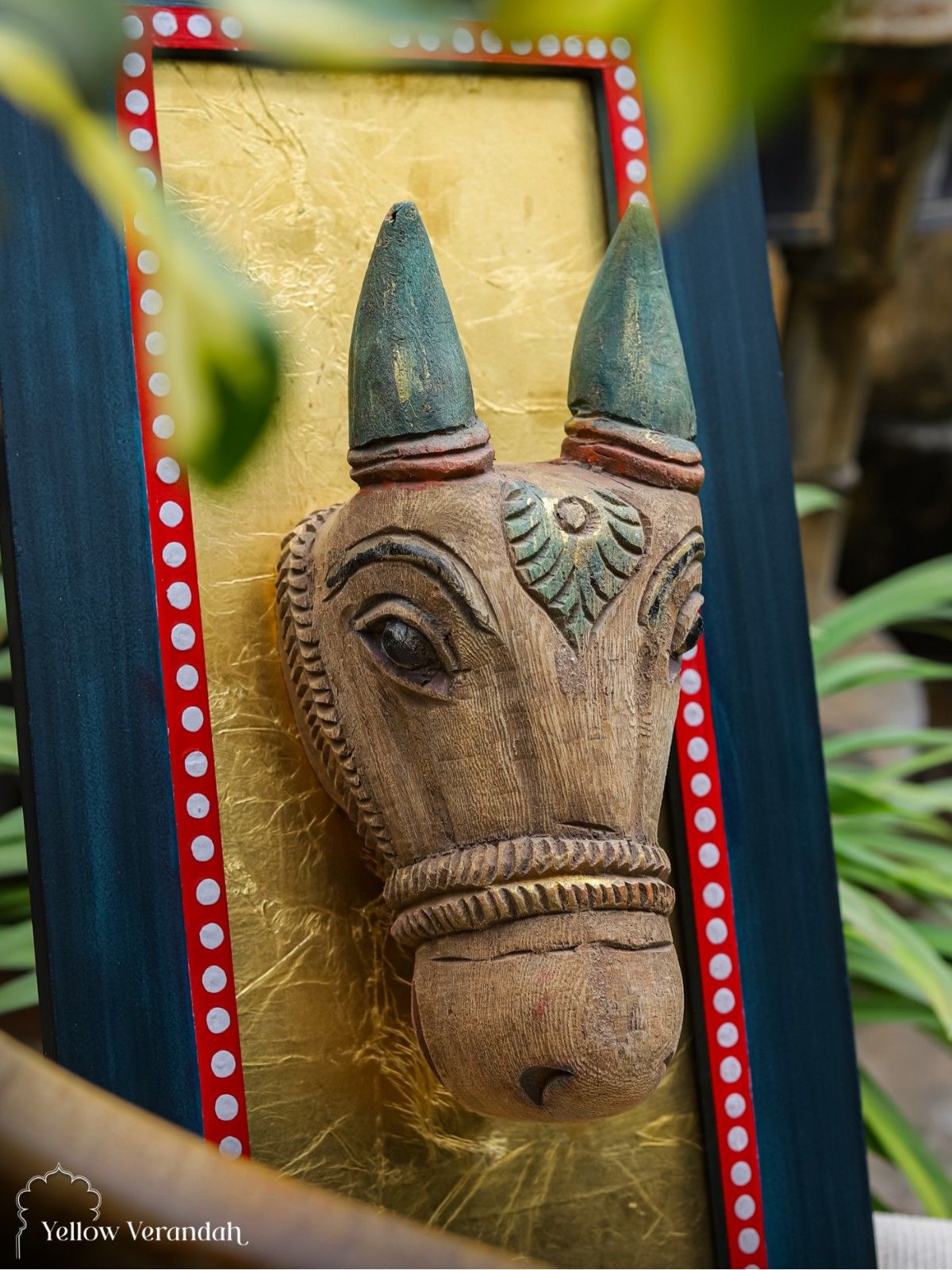 Antique Cow Head Wall Art