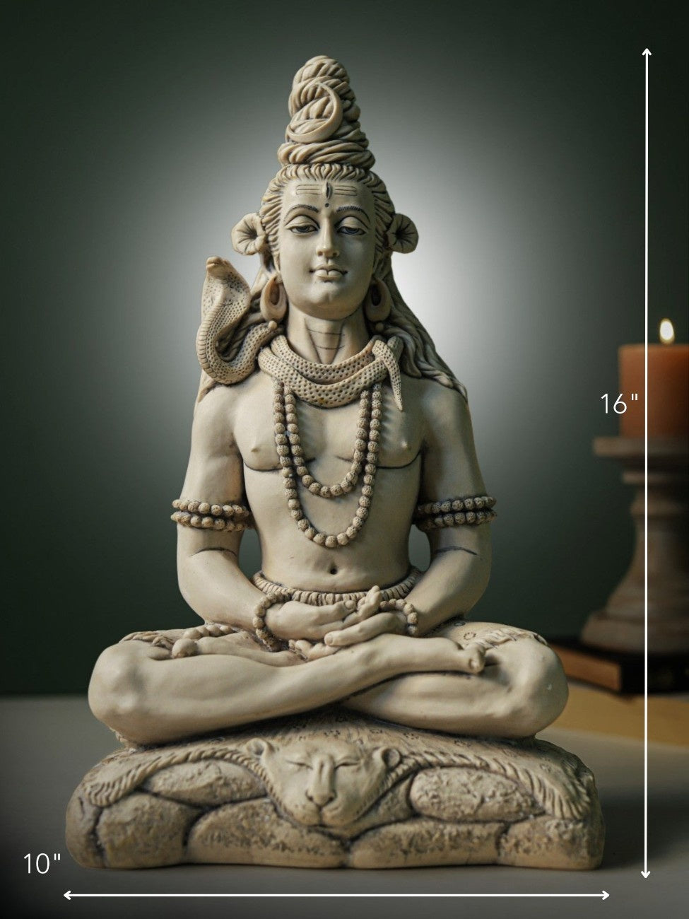Shiva Sculpture - Marble God Statue