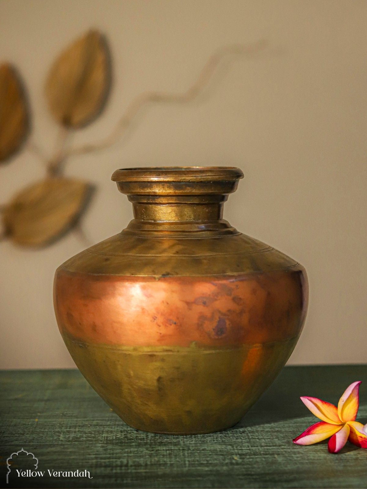 Vintage Brass Pot