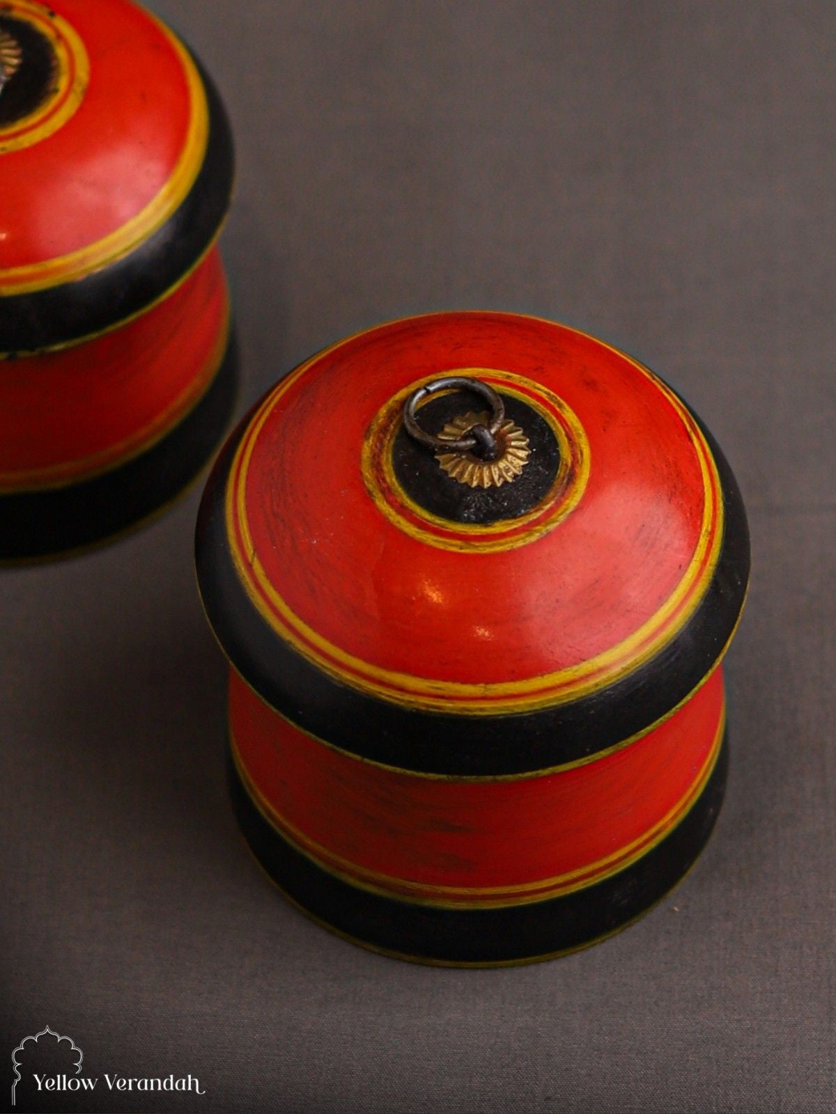 Vintage Wooden Trinket Box