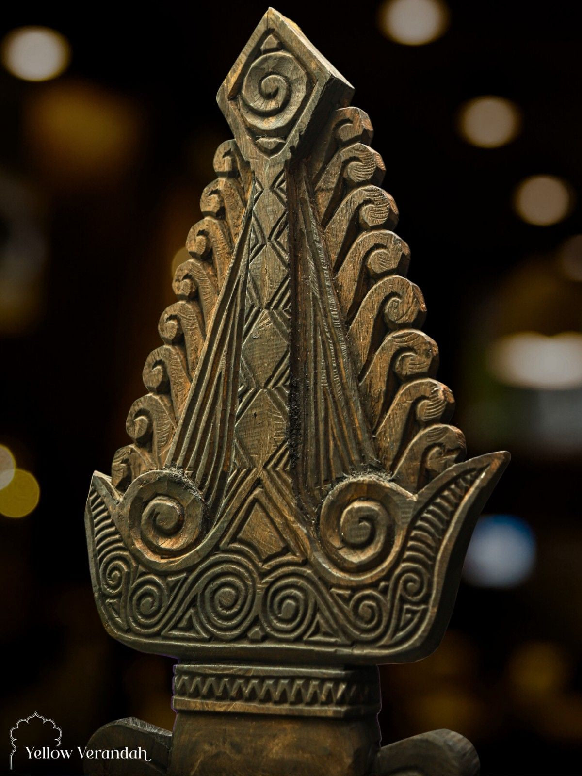 Wooden African Totem Wall Art