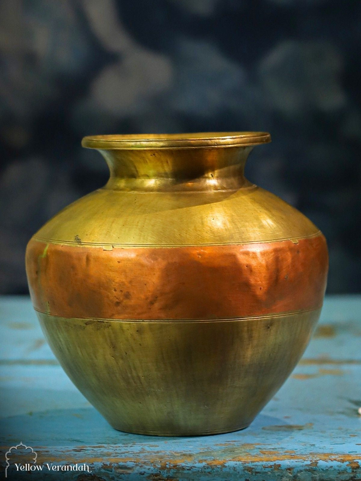 Vintage Brass Pot