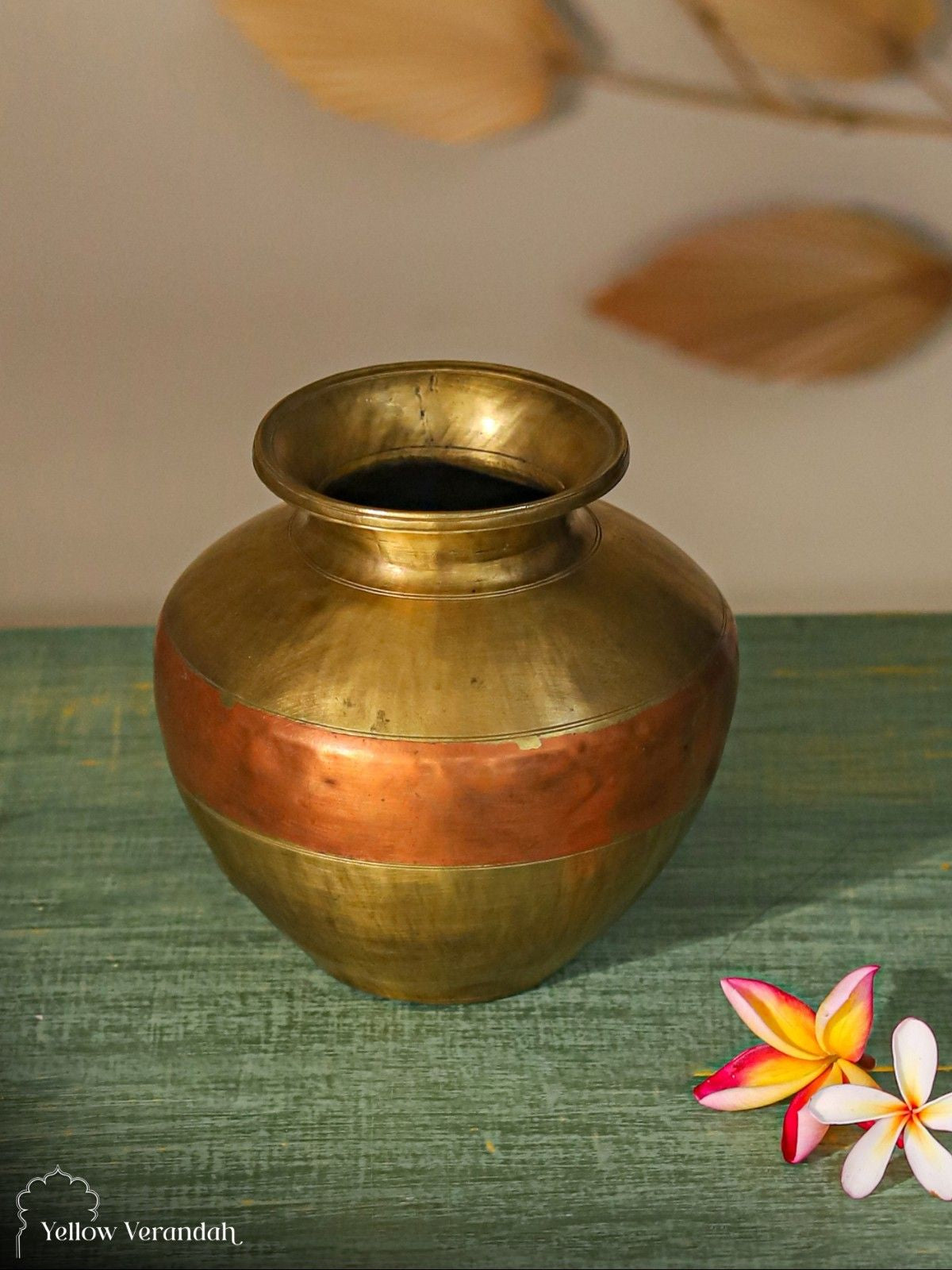 Vintage Brass Pot