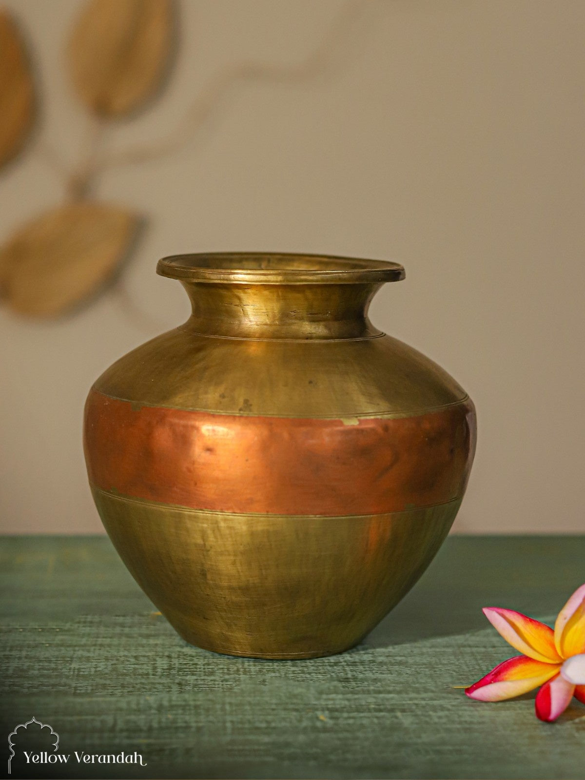Vintage Brass Pot
