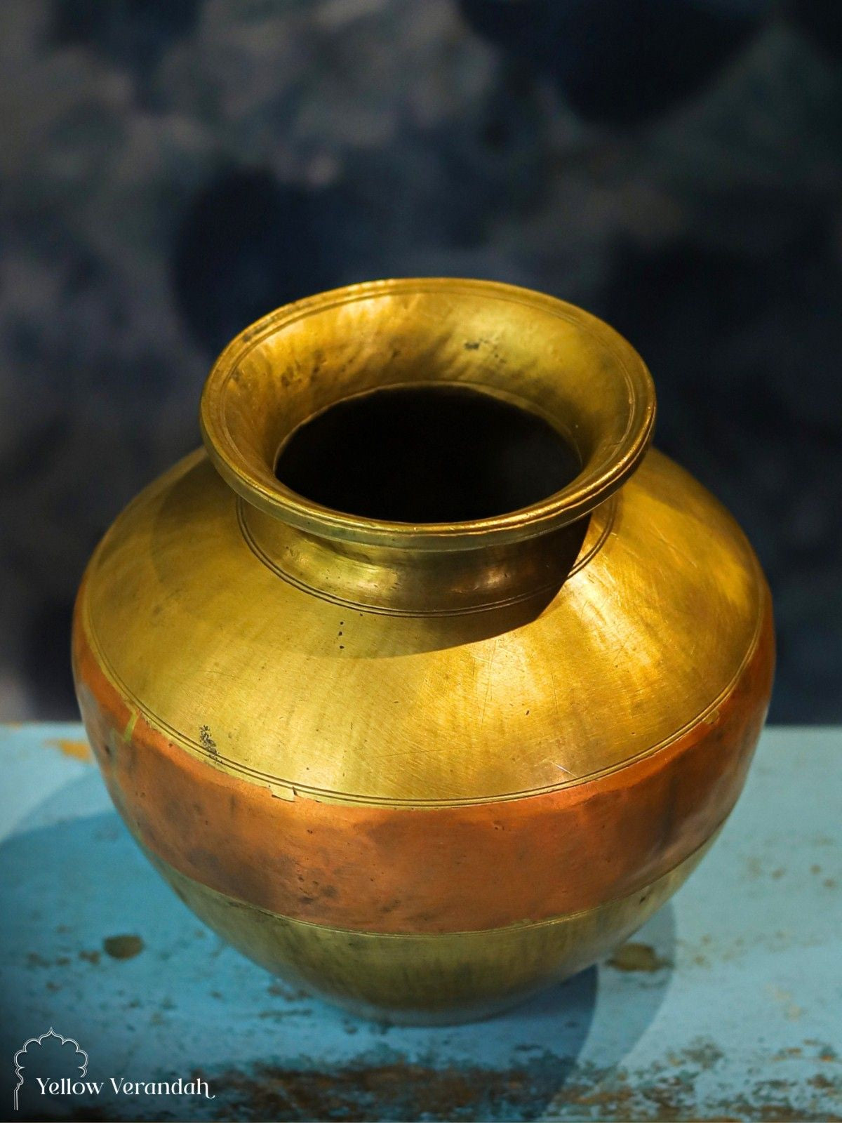 Vintage Brass Pot